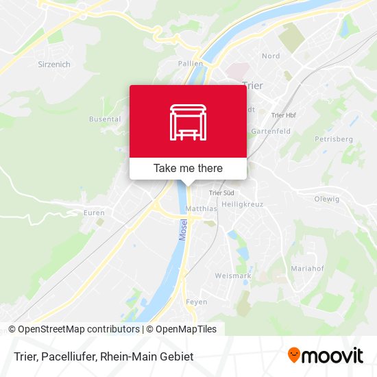Карта Trier, Pacelliufer