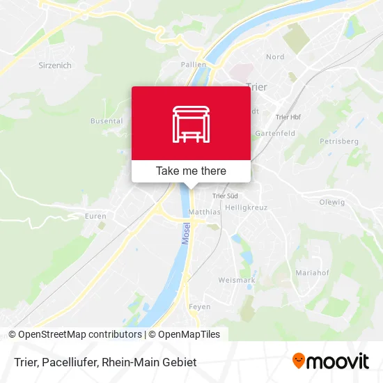 Карта Trier, Pacelliufer