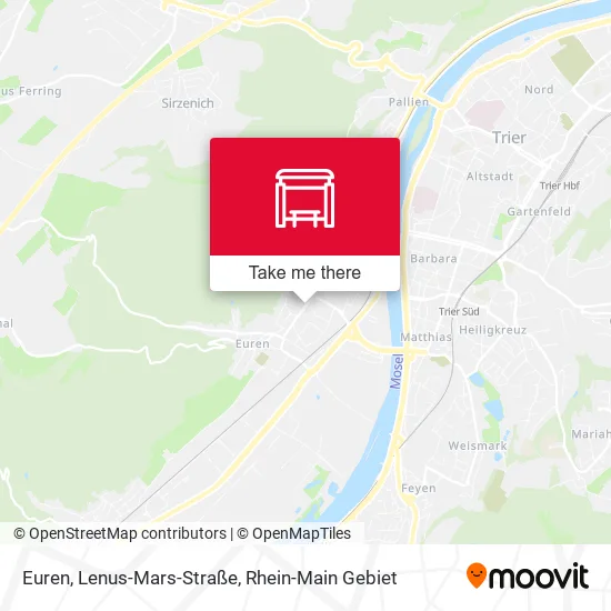 Карта Euren, Lenus-Mars-Straße