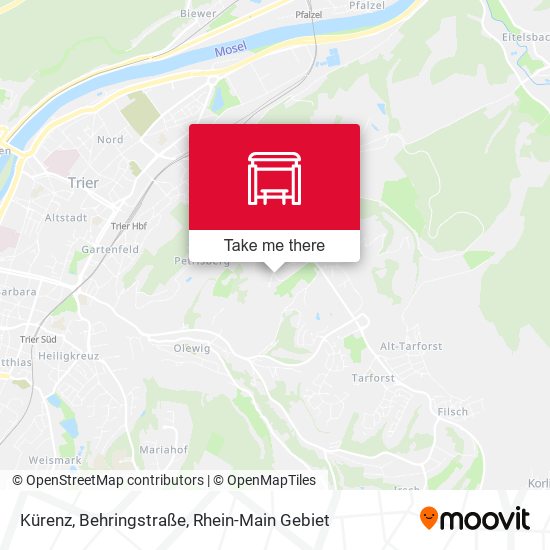 Kürenz, Behringstraße map