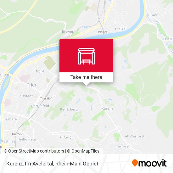 Kürenz, Im Avelertal map