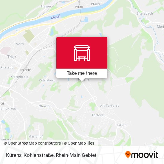 Kürenz, Kohlenstraße map