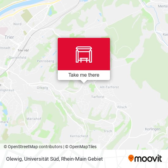 Olewig, Universität Süd map