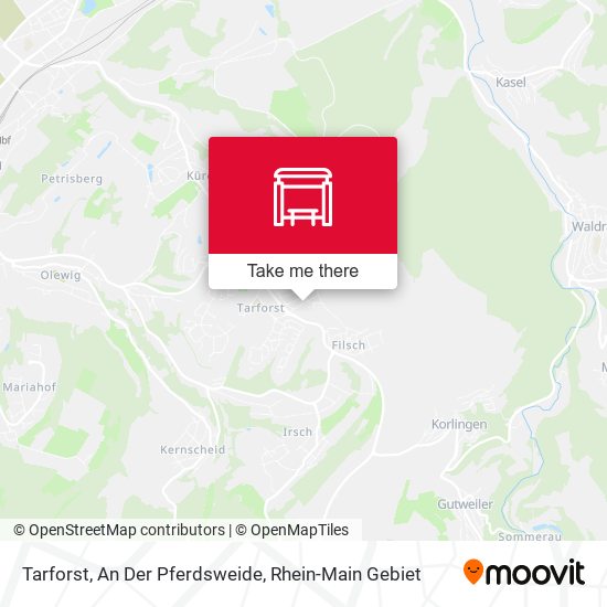 Tarforst, An Der Pferdsweide map