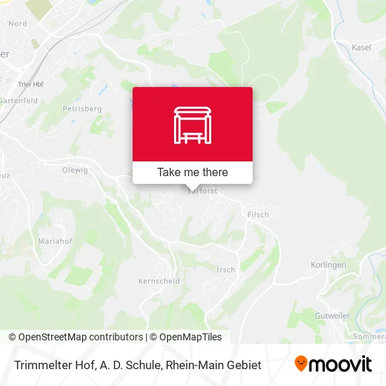 Карта Trimmelter Hof, A. D. Schule