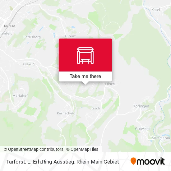 Карта Tarforst, L.-Erh.Ring Ausstieg