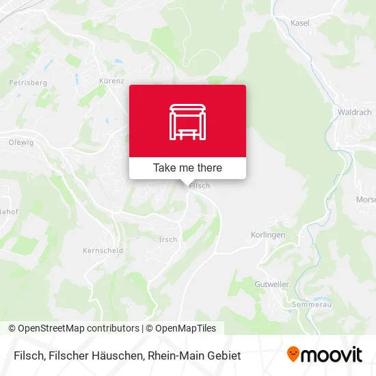 Карта Filsch, Filscher Häuschen