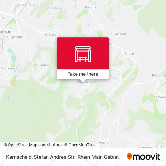 Карта Kernscheid, Stefan-Andres-Str.