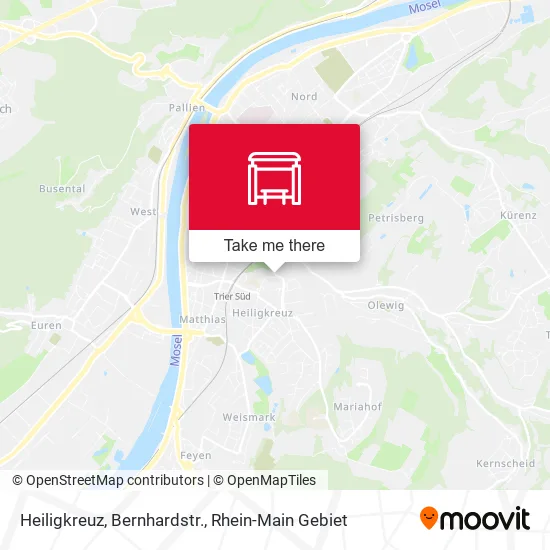 Карта Heiligkreuz, Bernhardstr.