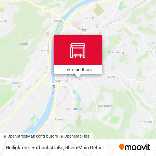 Карта Heiligkreuz, Rotbachstraße