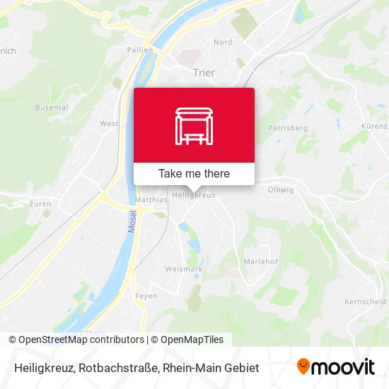 Карта Heiligkreuz, Rotbachstraße