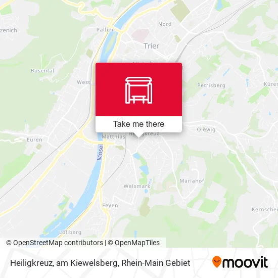 Карта Heiligkreuz, am Kiewelsberg