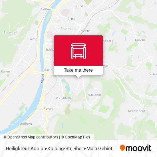 Карта Heiligkreuz,Adolph-Kolping-Str