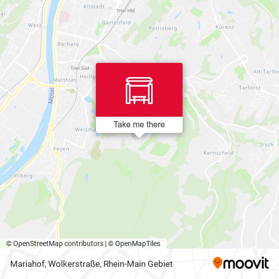 Mariahof, Wolkerstraße map