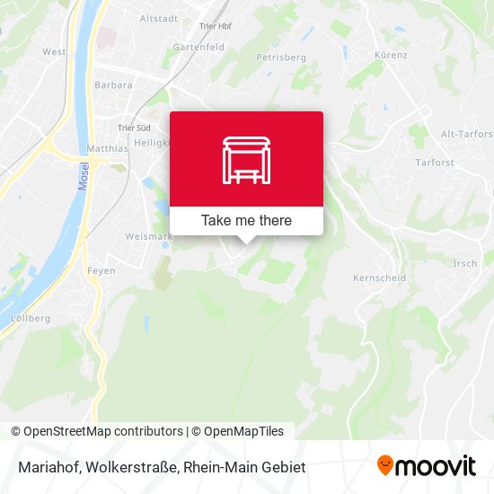 Mariahof, Wolkerstraße map