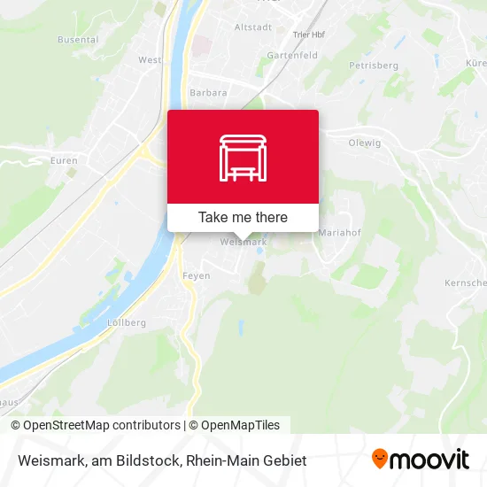 Карта Weismark, am Bildstock
