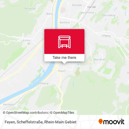 Карта Feyen, Scheffelstraße