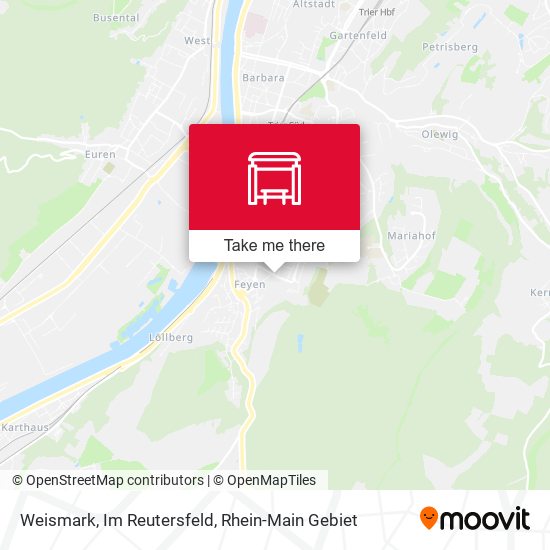 Карта Weismark, Im Reutersfeld