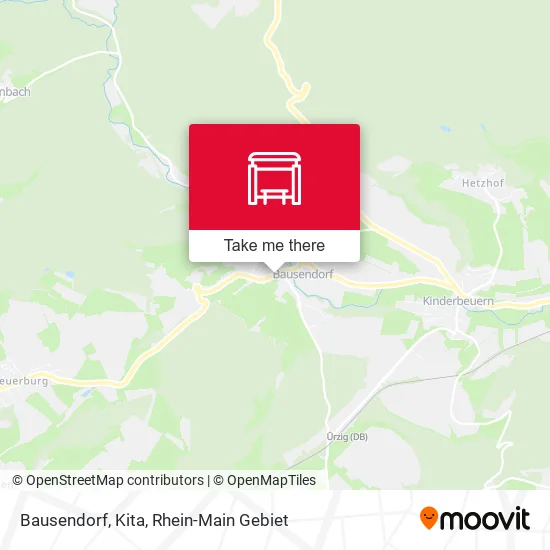 Карта Bausendorf, Kita