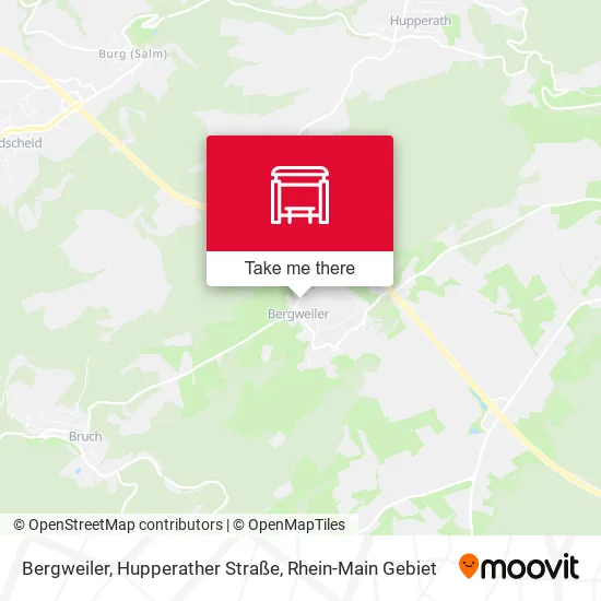 Карта Bergweiler, Hupperather Straße