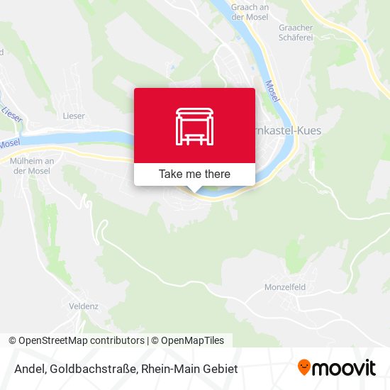 Andel, Goldbachstraße map