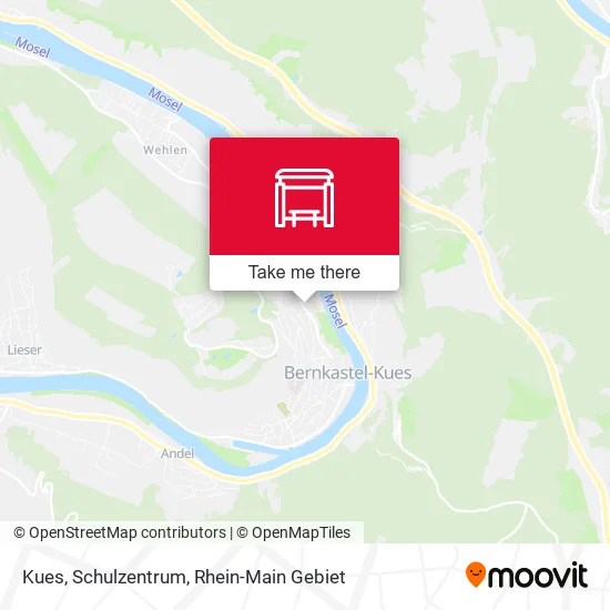 Карта Kues, Schulzentrum