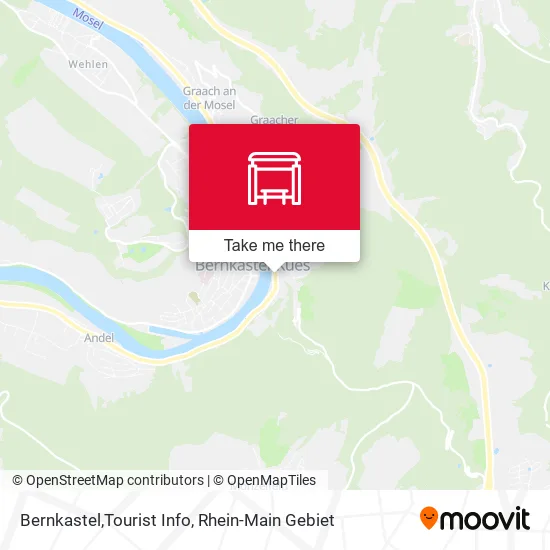 Карта Bernkastel,Tourist Info
