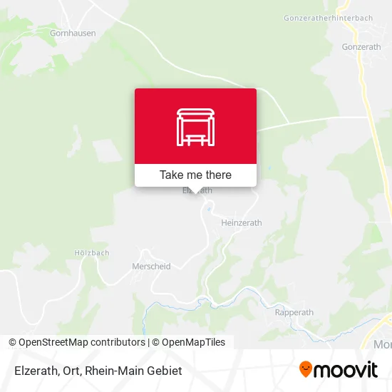 Карта Elzerath, Ort