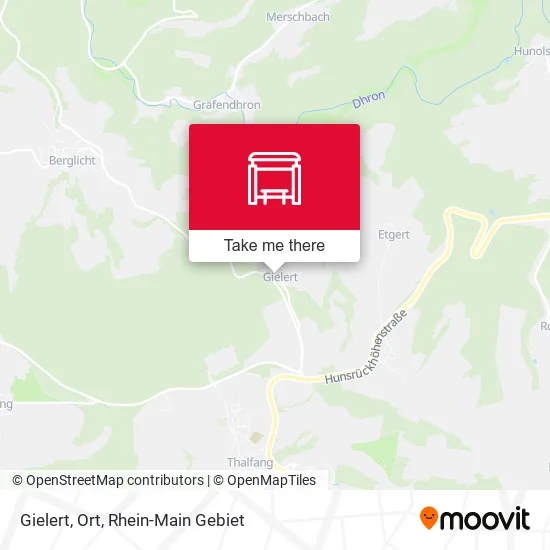 Карта Gielert, Ort
