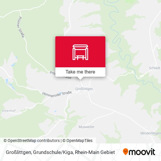 Großlittgen, Grundschule/Kiga map