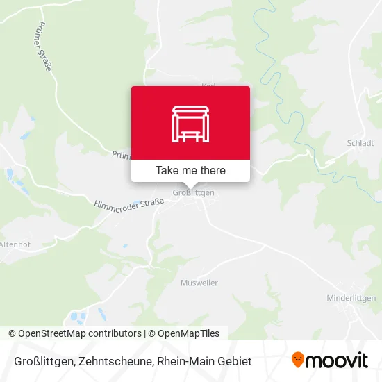 Großlittgen, Zehntscheune map