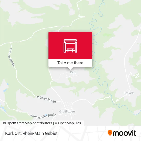 Карта Karl, Ort