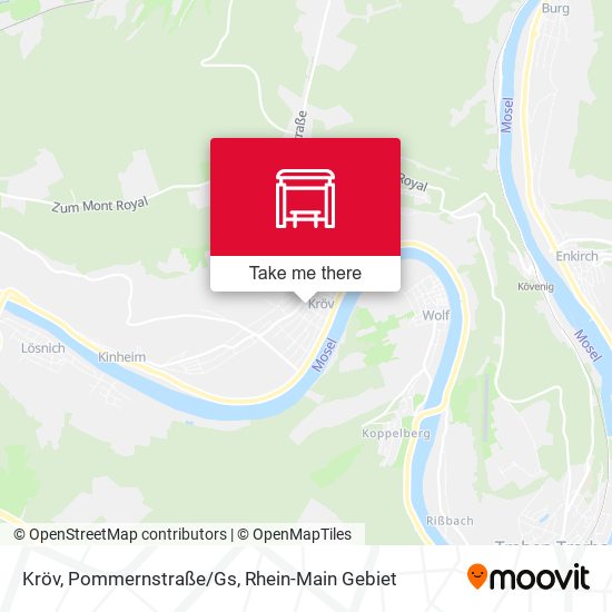 Kröv, Pommernstraße/Gs map