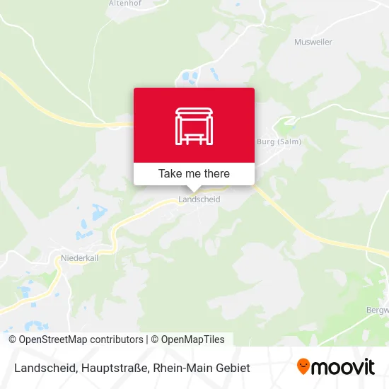 Карта Landscheid, Hauptstraße