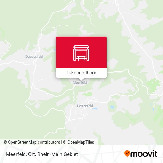 Карта Meerfeld, Ort