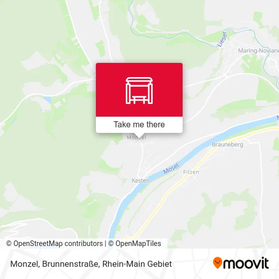 Карта Monzel, Brunnenstraße