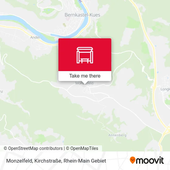 Карта Monzelfeld, Kirchstraße