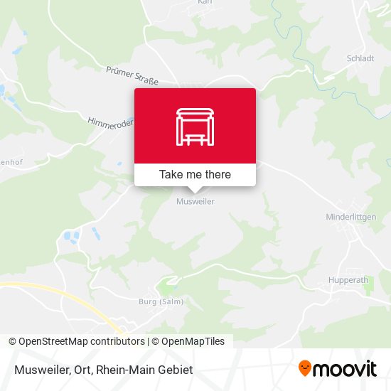 Карта Musweiler, Ort