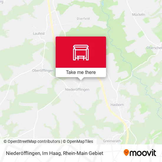 Карта Niederöfflingen, Im Haag