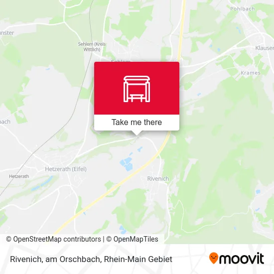 Карта Rivenich, am Orschbach