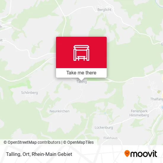 Карта Talling, Ort