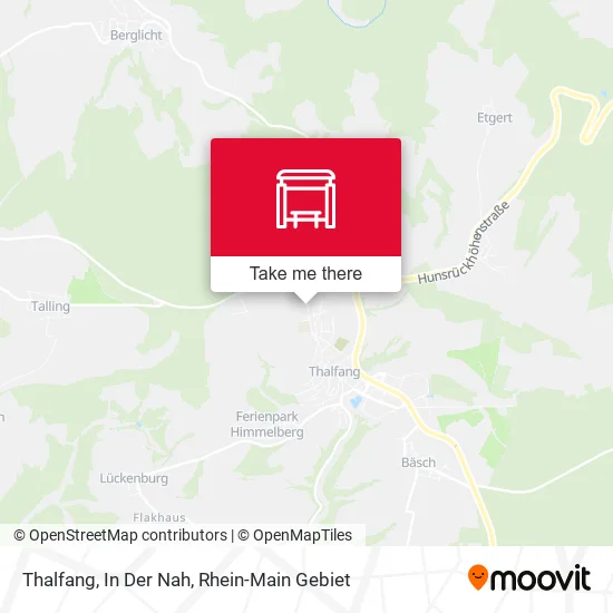 Карта Thalfang, In Der Nah