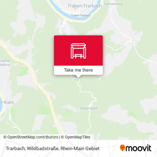 Карта Trarbach, Wildbadstraße