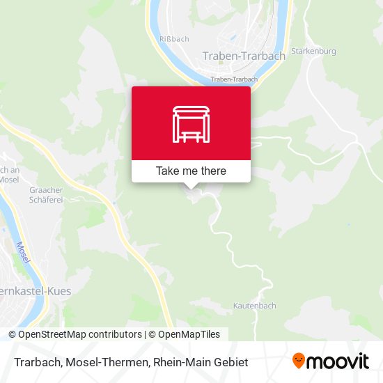 Trarbach, Mosel-Thermen map