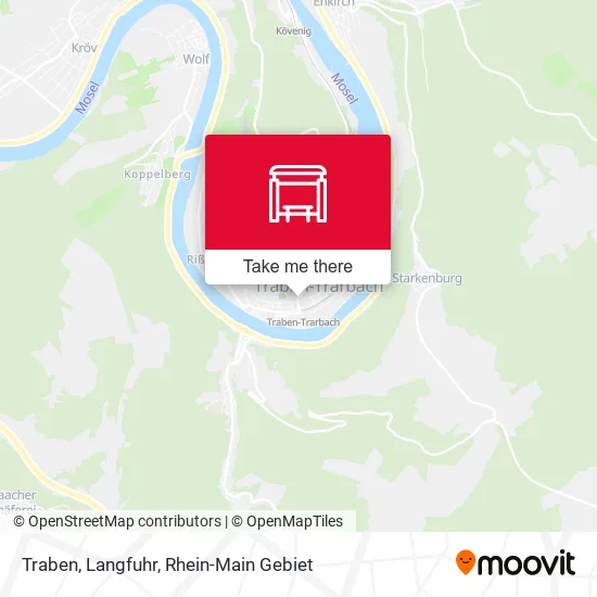Карта Traben, Langfuhr