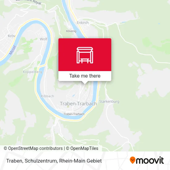 Карта Traben, Schulzentrum