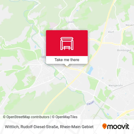 Карта Wittlich, Rudolf-Diesel-Straße