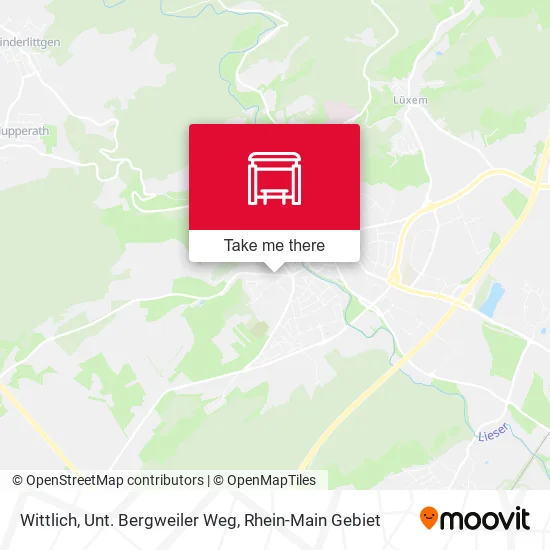Карта Wittlich, Unt. Bergweiler Weg