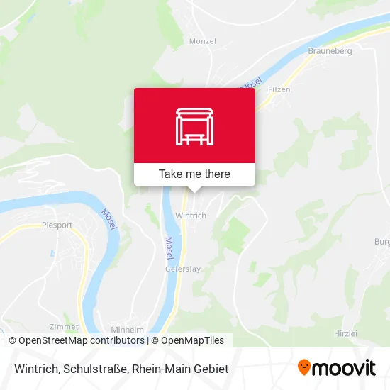 Карта Wintrich, Schulstraße