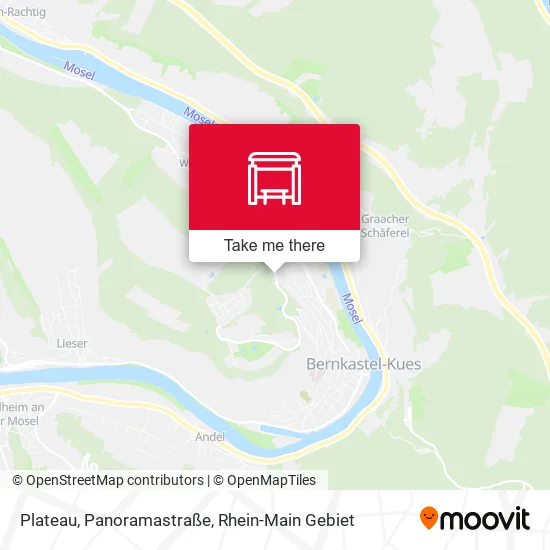 Карта Plateau, Panoramastraße